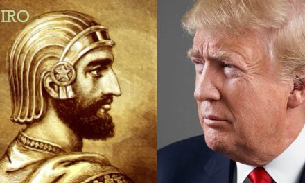 Moneda en Israel compara a Trump con el Rey Ciro