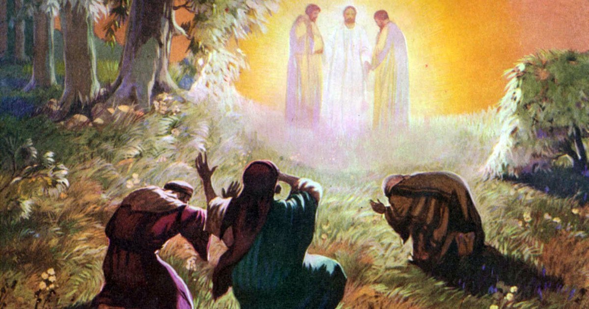 Enoc y no Moisés en la transfiguración de Cristo.