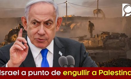 ISRAEL de Netanyahu a punto de ENGULLIR a Palestina